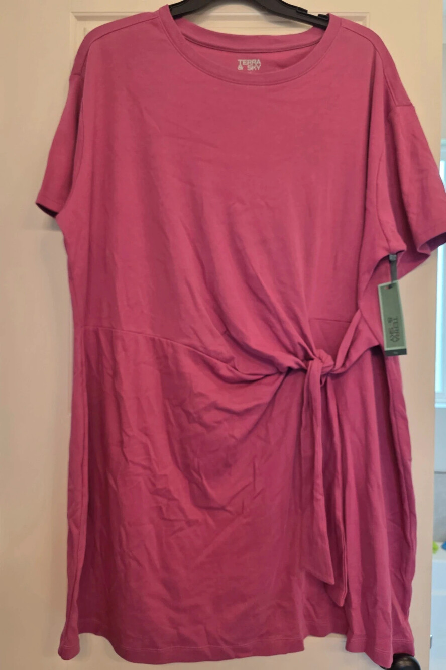 Front Twist Dress Plus Size